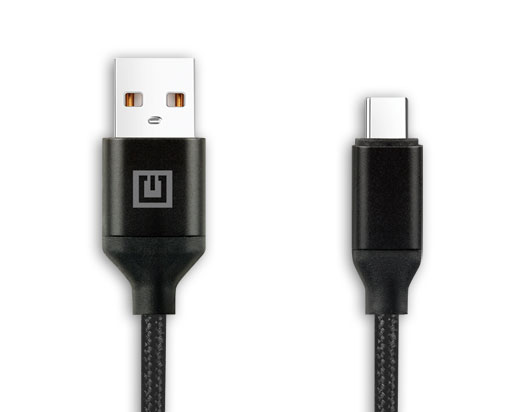 Premium USB A - Type C Fabric