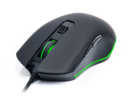 High-precision optical technology allows the gaming computer mouse  REAL-EL RM-550