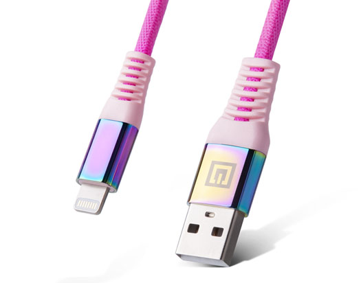 MFI USB A - Lightning Rainbow