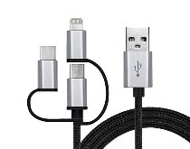 USB 2.0 Premium AM – 3 in 1