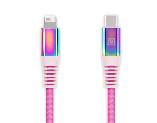 MFI PD USB Type C - Lightning Rainbow