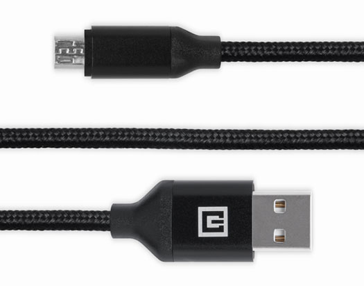 Premium USB A - Micro USB Fabric